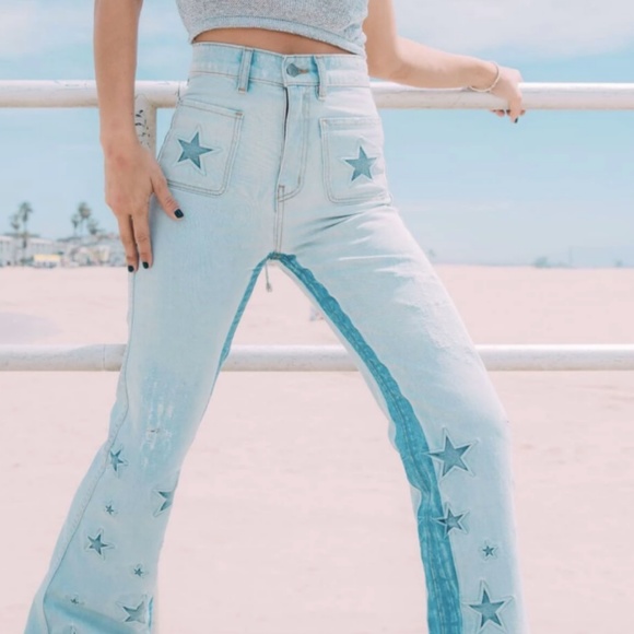 star jeans flare